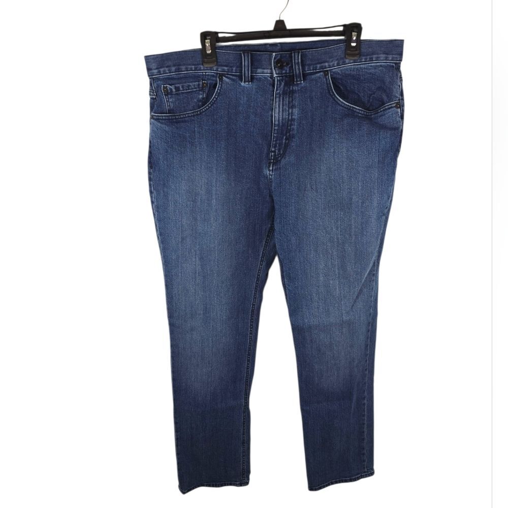 {Prana} Men's Breathe Jeans Straight Leg Stretch Organic Cotton - Size 38